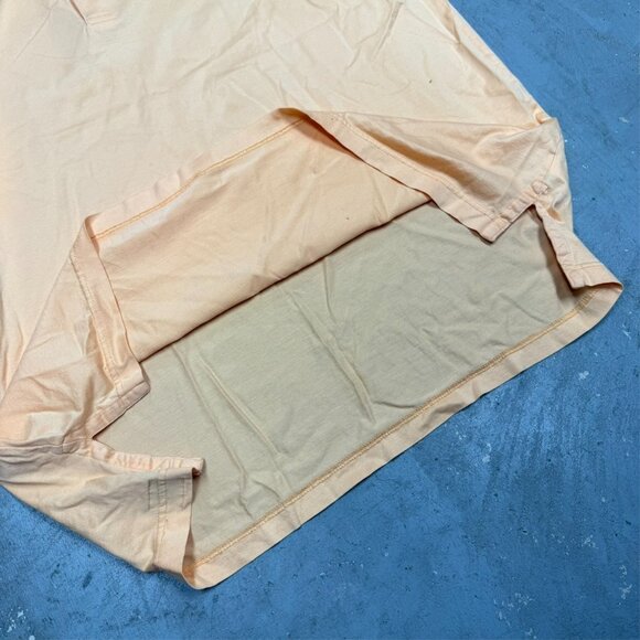 Peter Millar Polo Shirt Short Sleeve Cotton Yellow Large - Picture 6 of 8